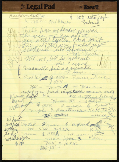 Handwritten Notes