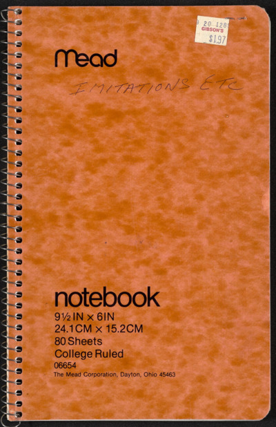 Handwritten Notes