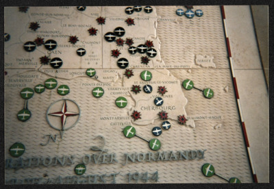Photos: Normandy map, #21-24