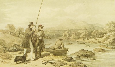 Days & Nights of Salmon Fishing in the Tweed, William Scrope, 1921, facing 114, salmon