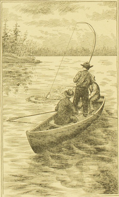 Fishing Across the Continent; Short True Stories for Boys, William Newell Hull, c1905, 158, Unkown Species