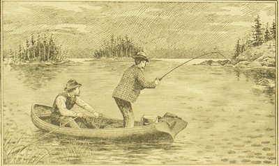 Fishing Across the Continent; Short True Stories for Boys, William Newell Hull, c1905, 196, Trout