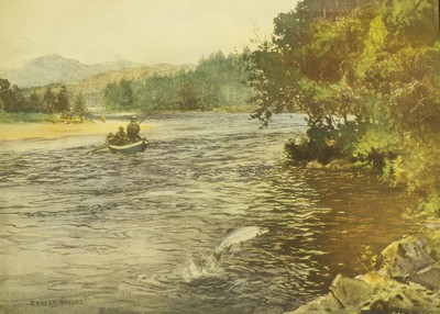 Fishing at Home & Abroad, Sir Herbert Maxwell, 1913, plate 1, Salmon