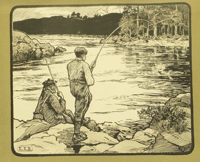 Fishing at Home & Abroad, Sir Herbert Maxwell, 1913, plate 10, Undetermined Species