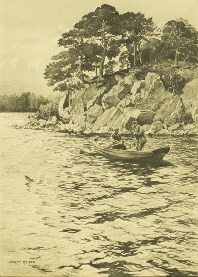 Fishing at Home & Abroad, Sir Herbert Maxwell, 1913, plate 19, Sea Trout